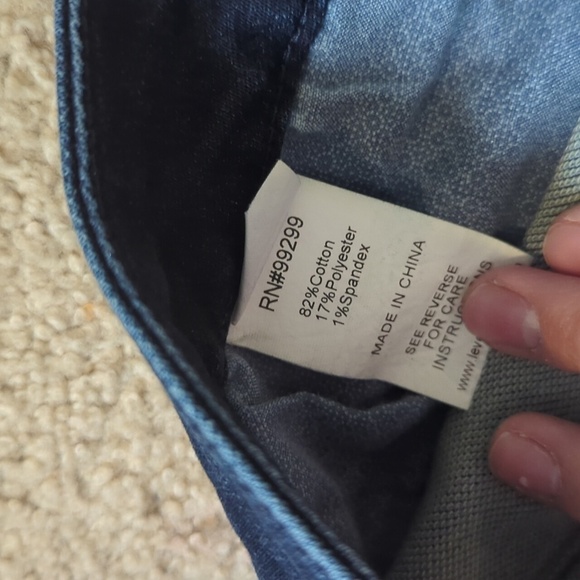 Level 99 Liza Dark Wash Denim Skinny Jeans Size 29 - Picture 7 of 7